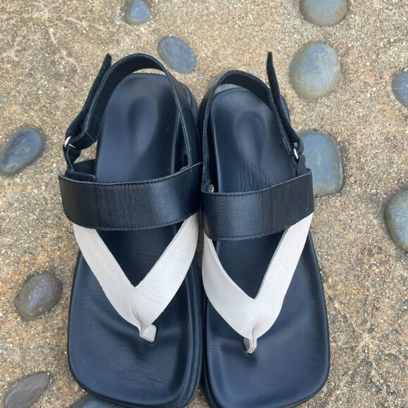 Alohas Decade leather sandals - Picture 2 of 7